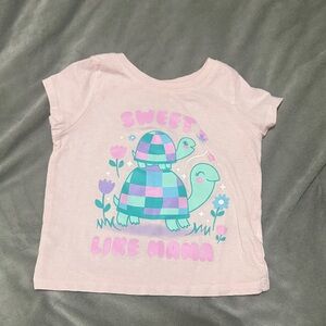 The Children's Place Pink Turtle Graphic Tee